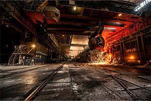 flexibility of a portable emissions analyzer steel mill